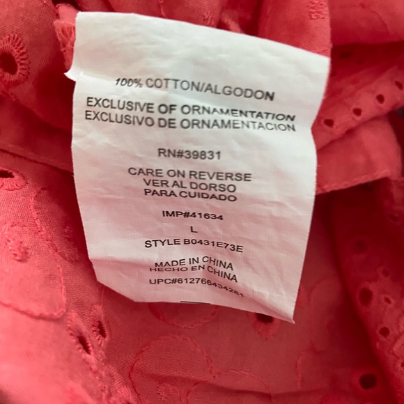 100%Cotton eyelet blouse🌻 - Picture 2 of 4